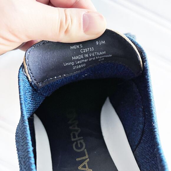 Cole Haan OrignalGrand Knit Navy Oxfords - Picture 7 of 7